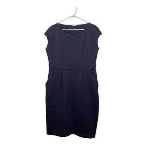 Women’s Boden navy dress with pockets, size 14R